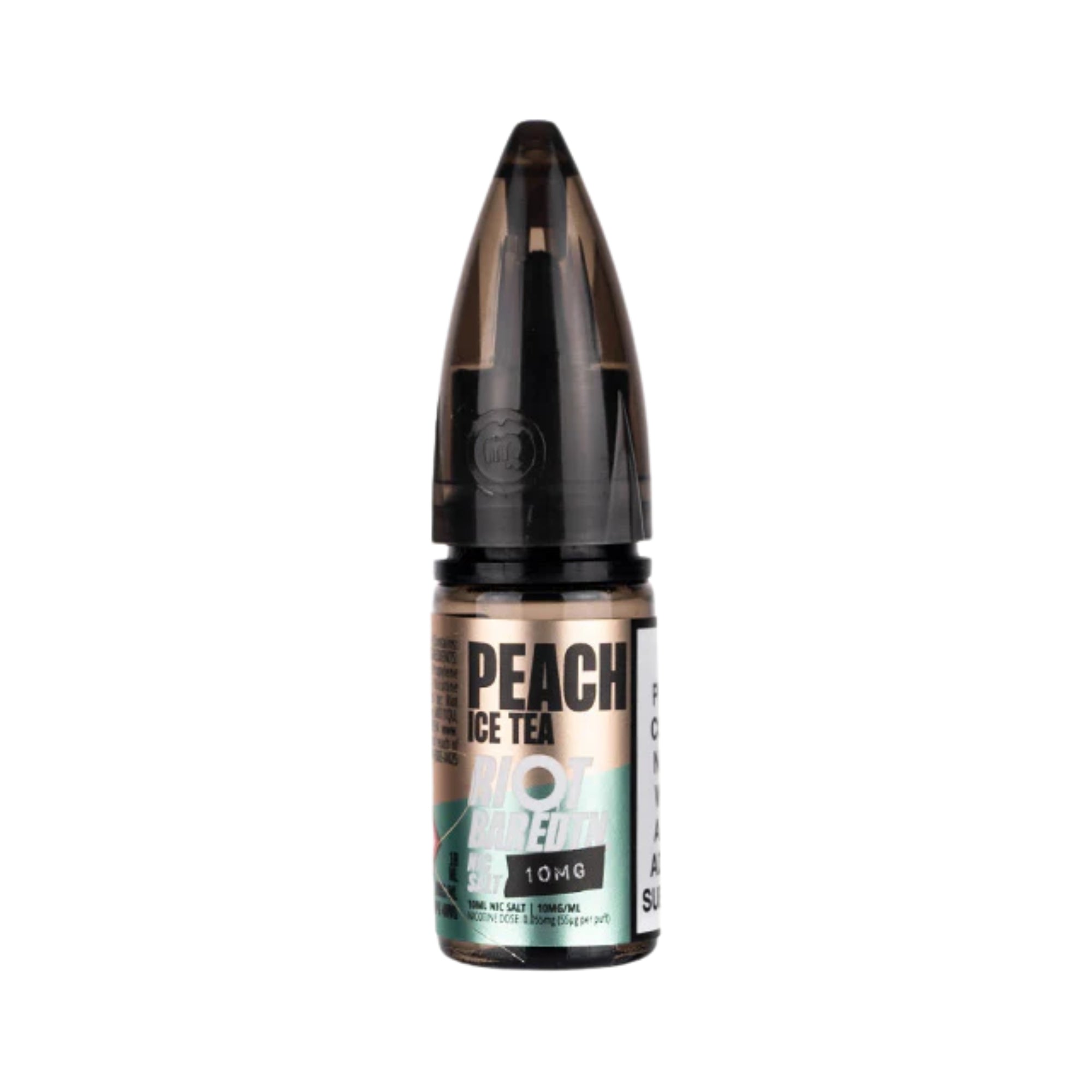 Riot Peach Iced Tea Nic Salt 10mg Medium Smooth Nic Salt E-Liquid