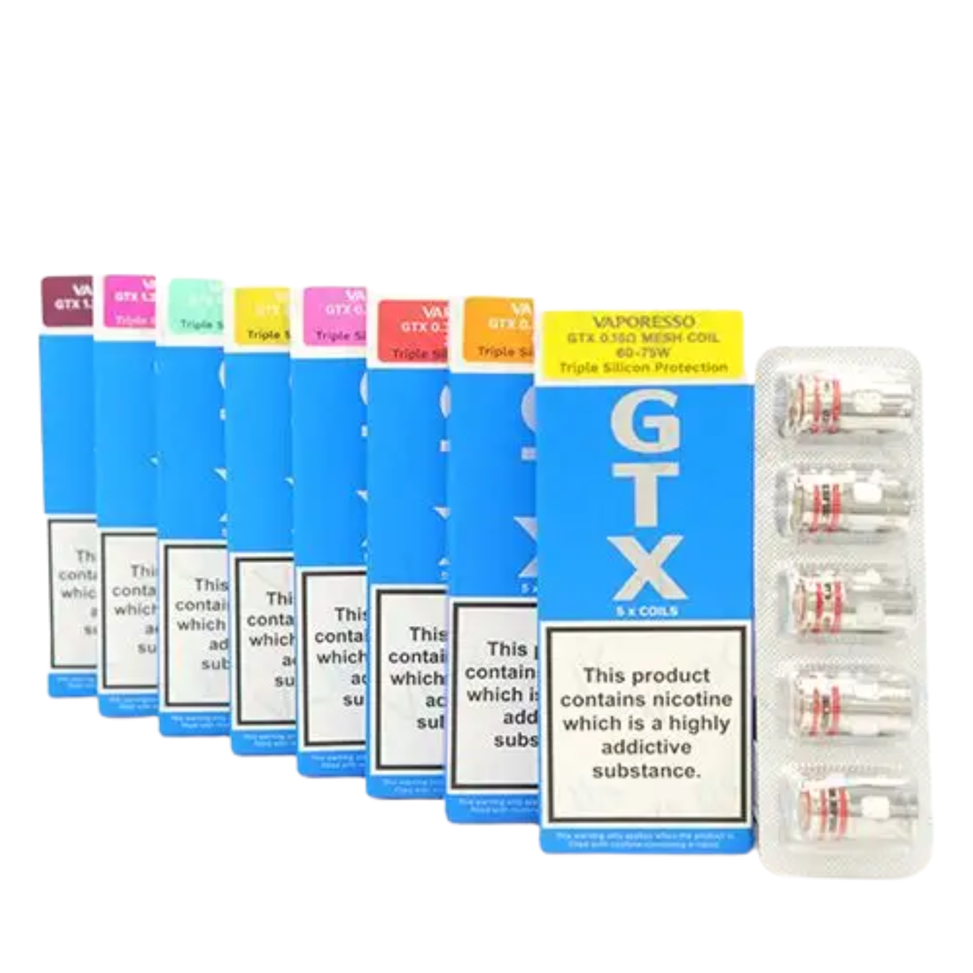 Vaporesso Gtx Replacement Coils (5 Pack)
