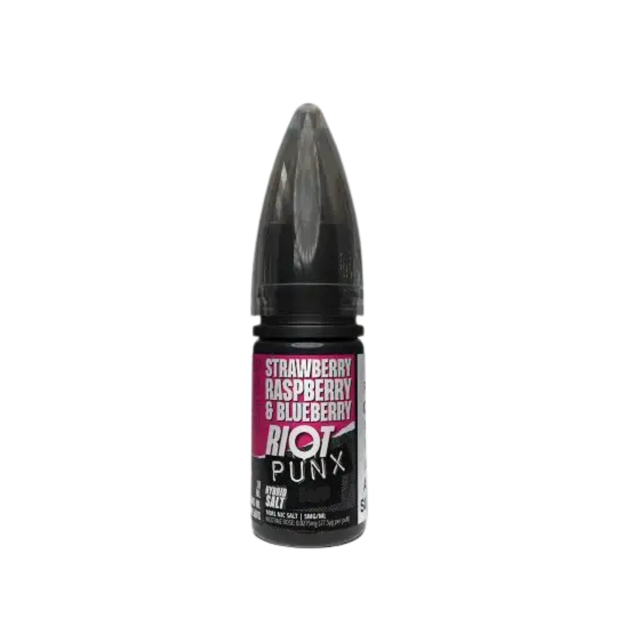 Riot PUNX Triple Berry Nic Salt 10mg Smooth Medium Nicotine Vape