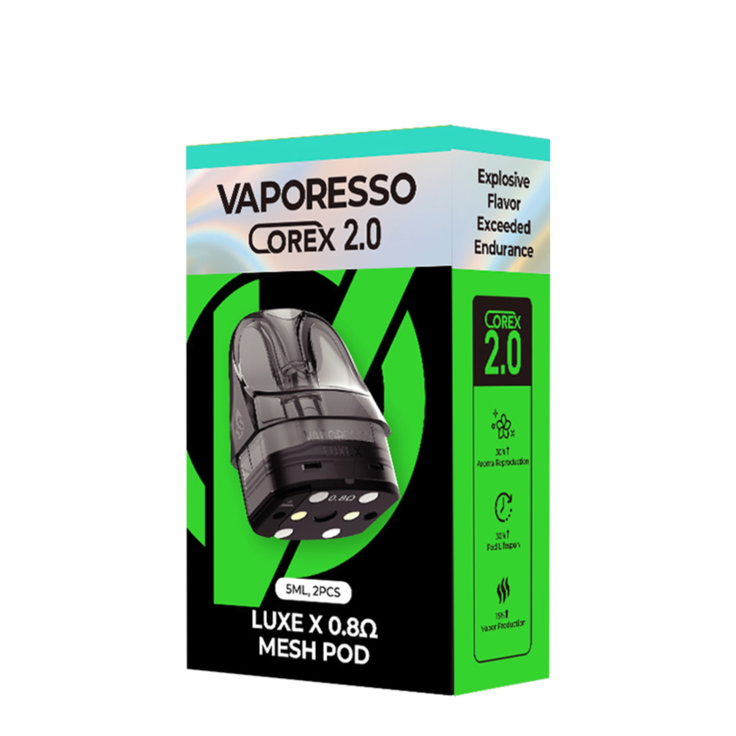 Vaporesso Luxe X Corex 2.0 Replacement Pods – Durable Pods for Luxe X