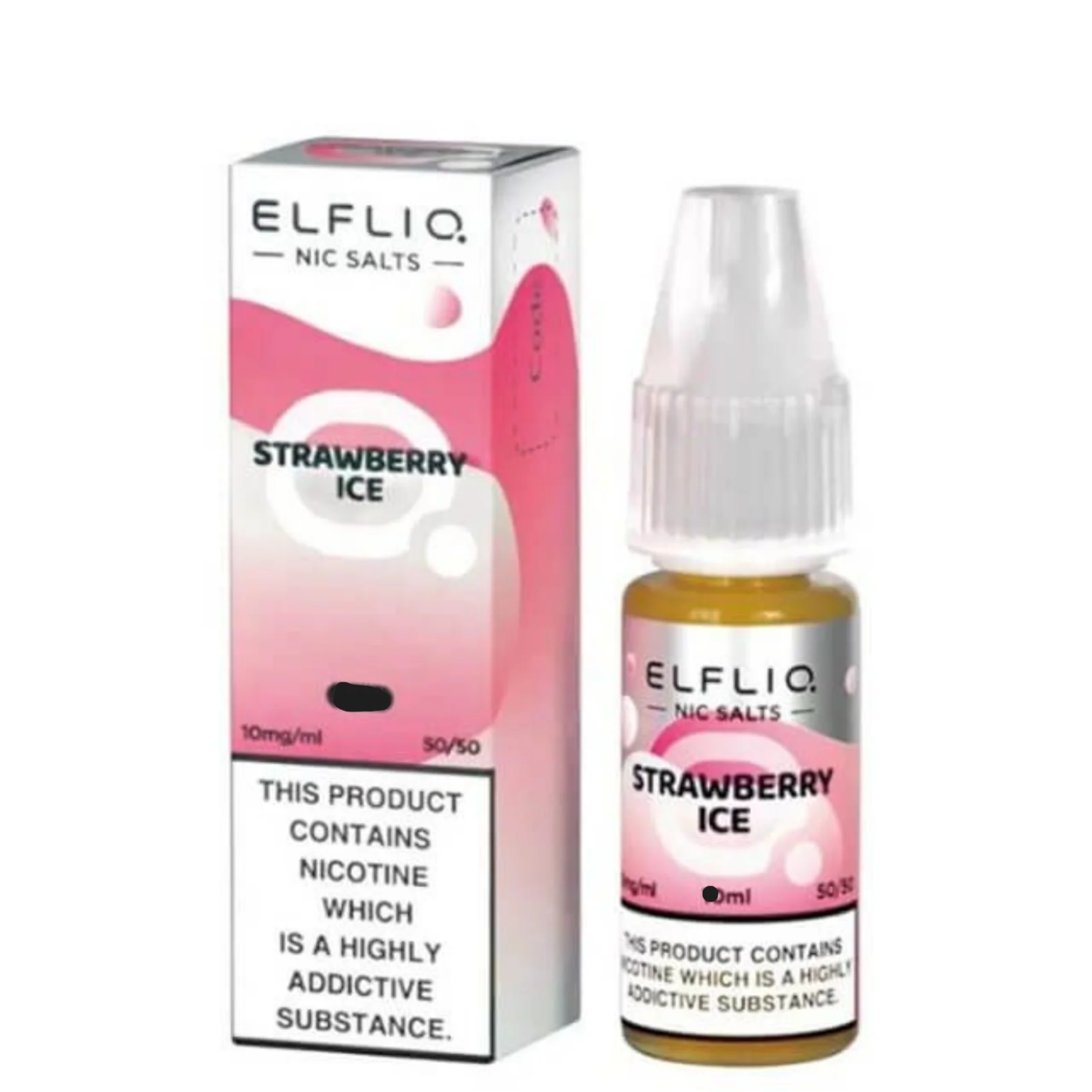 Strawberry Ice Nic Salt E-Liquid by Elf Bar Elfliq