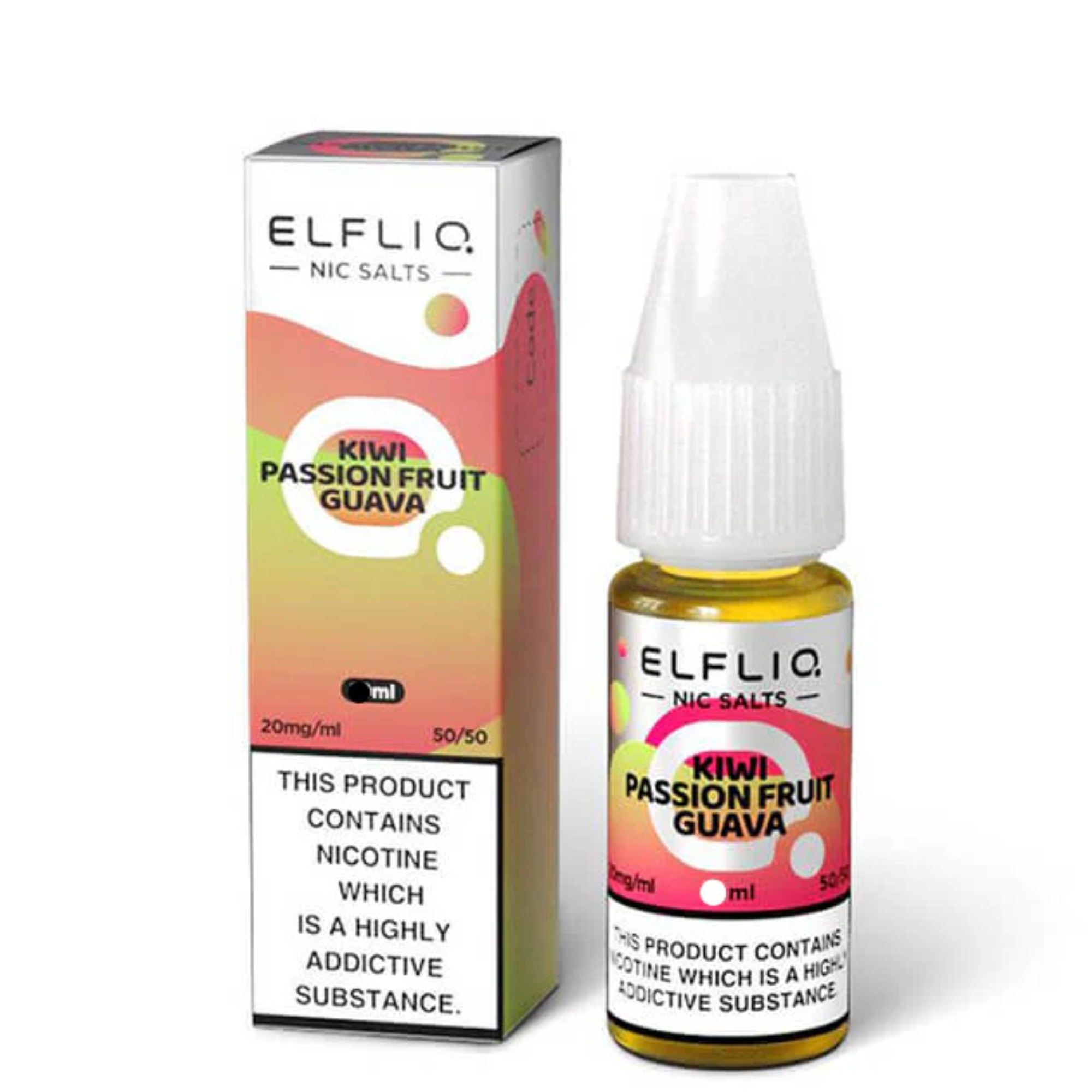 Kiwi Passion Fruit Guava Nic Salt E-Liquid by Elf Bar Elfliq