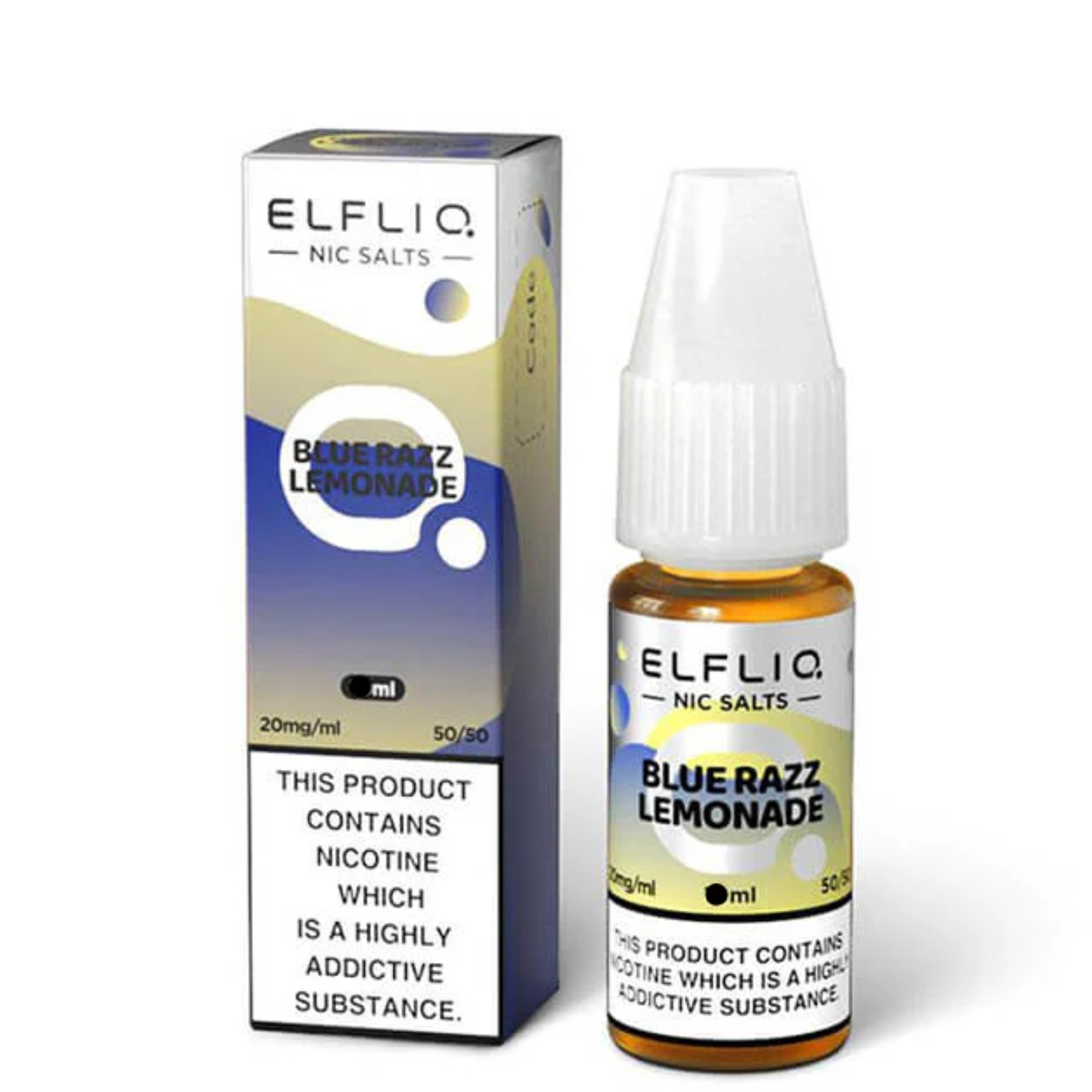 Blue Razz Lemonade Nic Salt E-Liquid by Elf Bar Elfliq