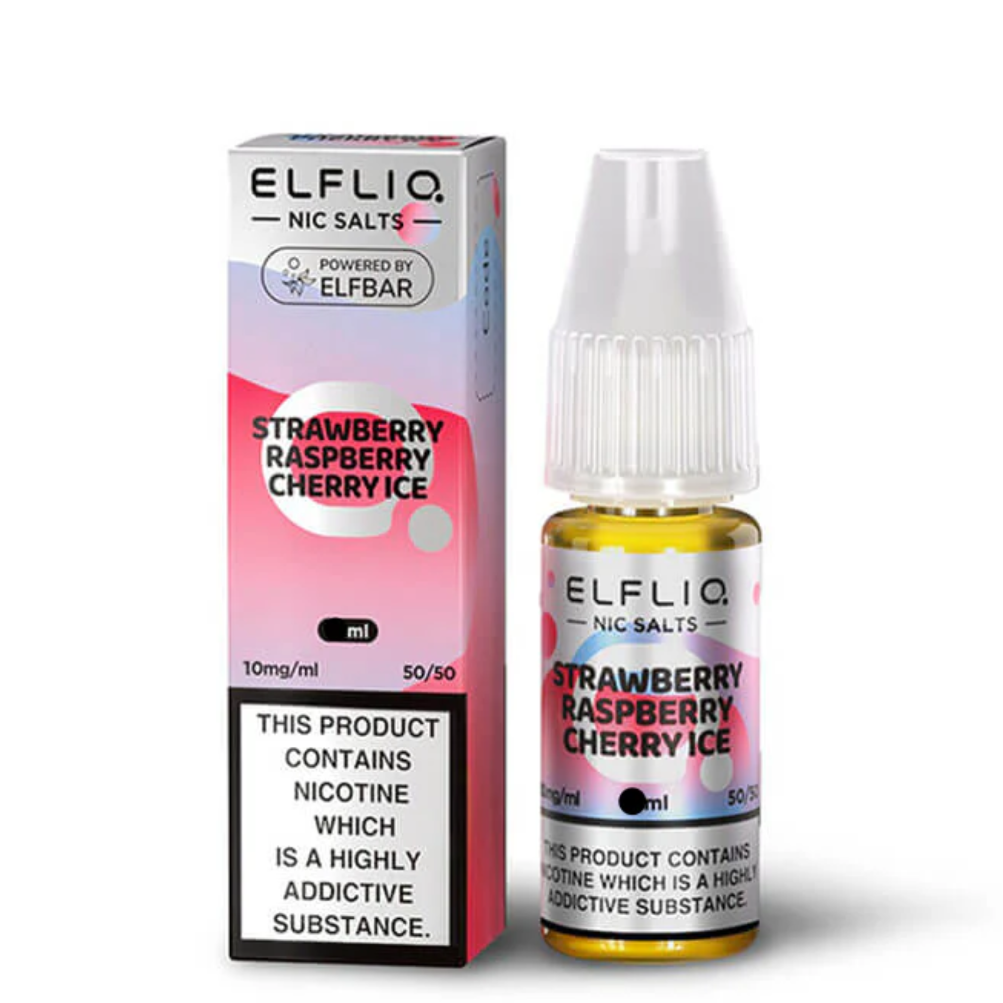 Strawberry Raspberry Cherry Ice Nic Salt E-Liquid by Elf Bar Elfliq