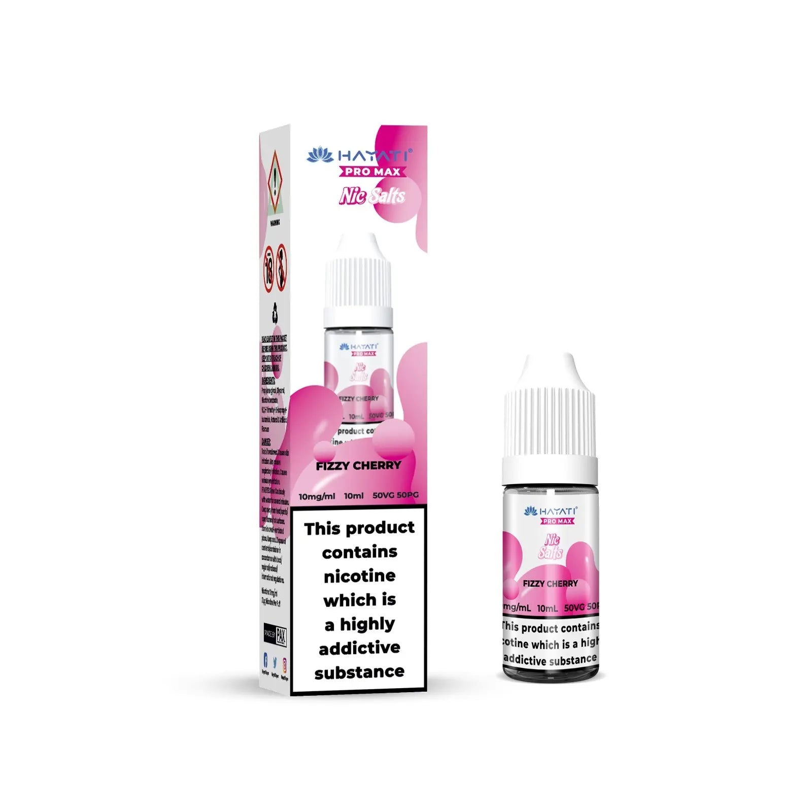 Fizzy Cherry E-Liquid Hayati Pro Max Nic Salts