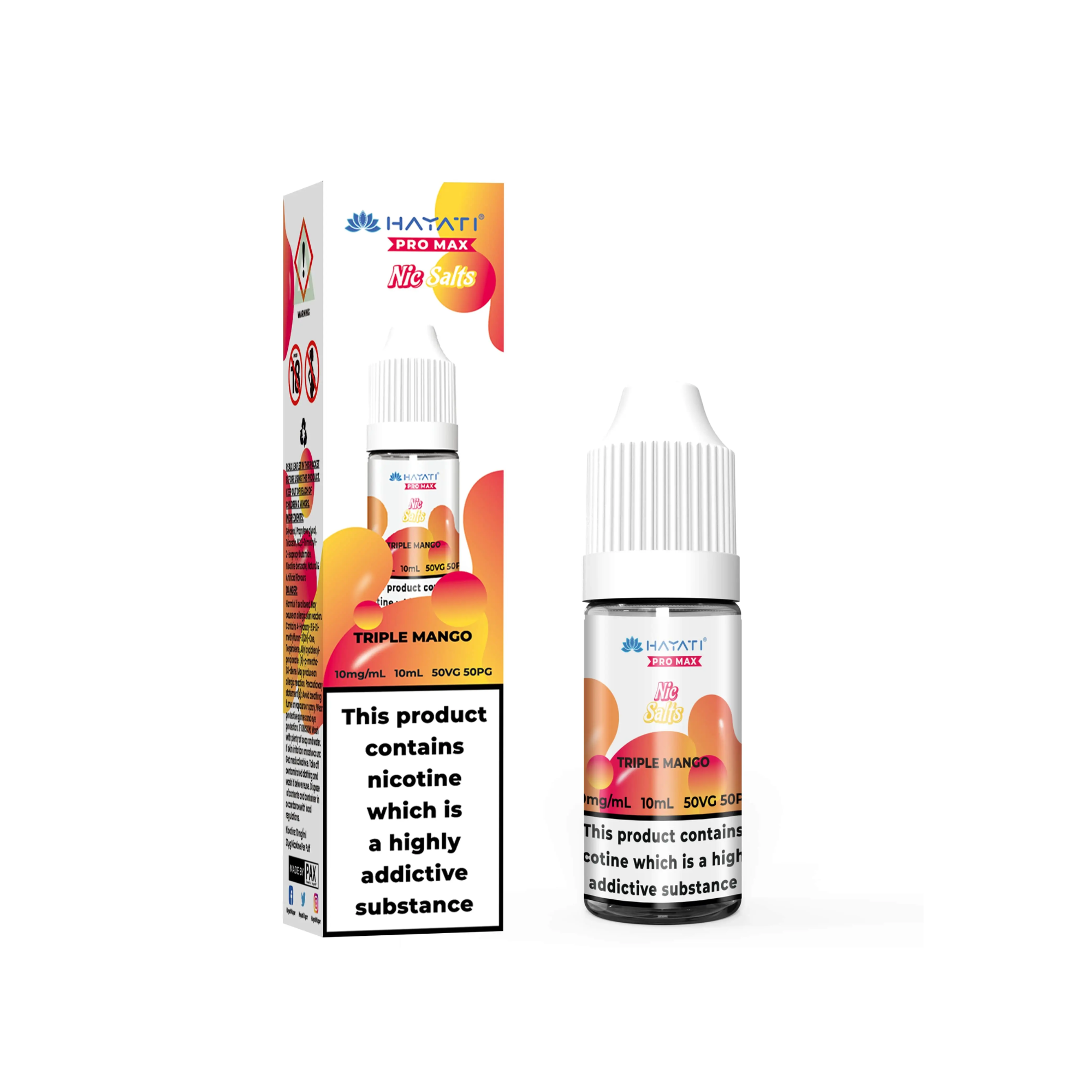 Triple Mango E-Liquid by Hayati Pro Max Nic Salts