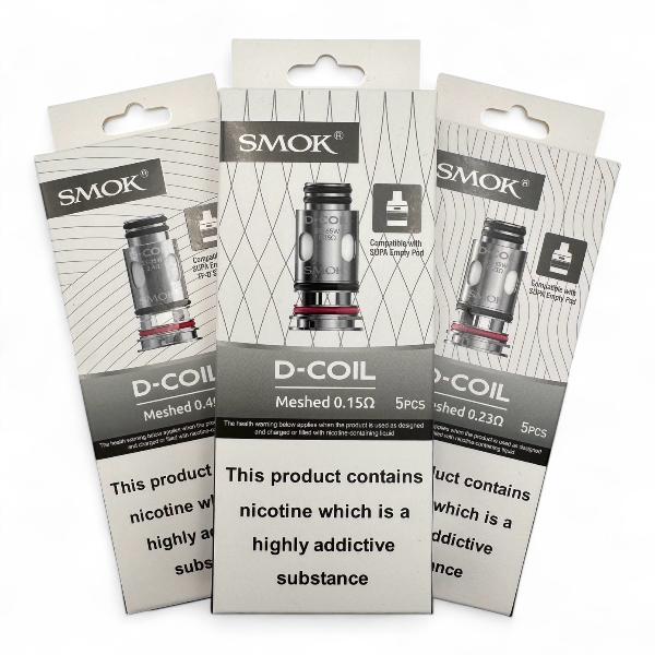 Smok D Coil Series Replacement Coils (5 Pack)