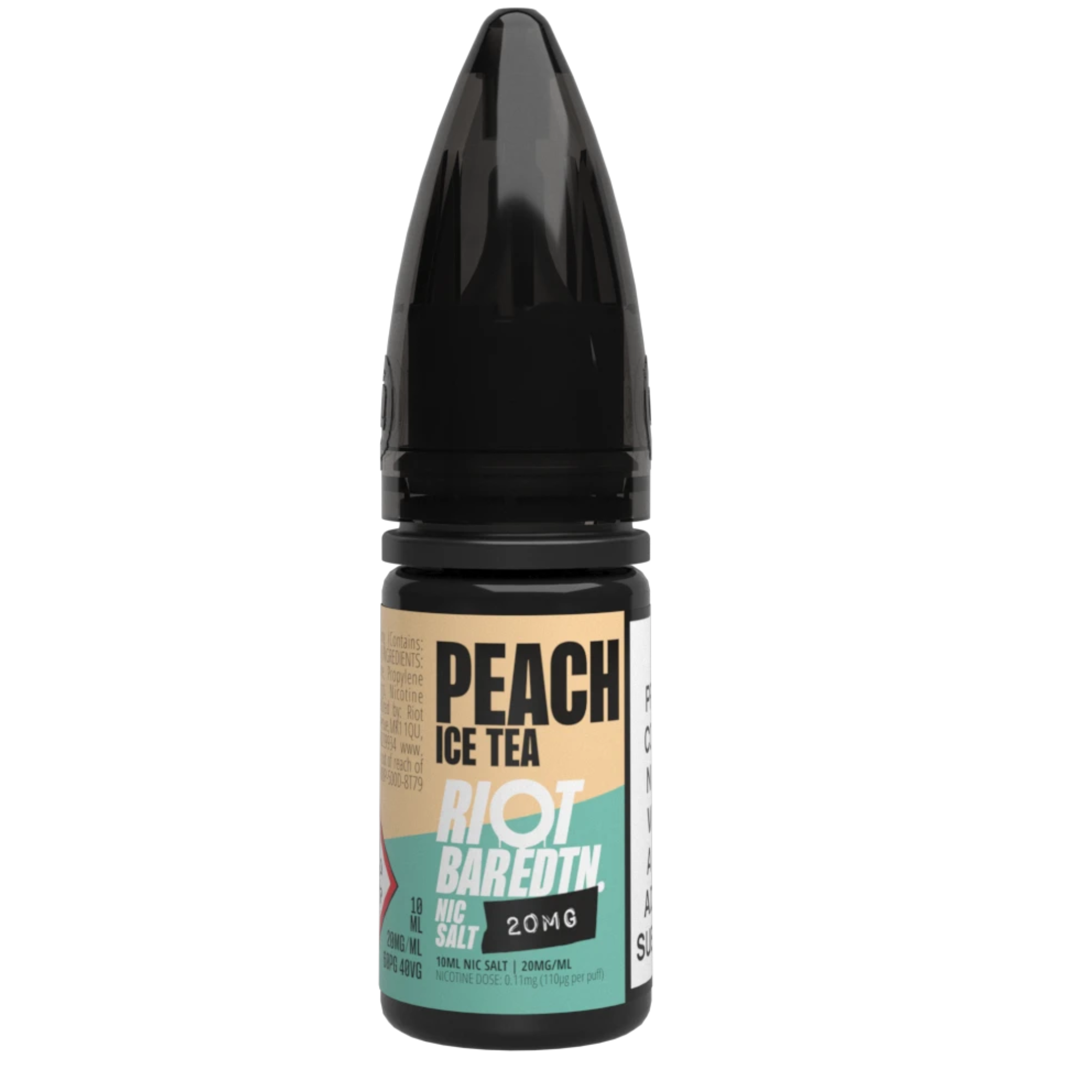 Peach Ice Tea Nic Salt E-Liquid by Riot Bar Edition