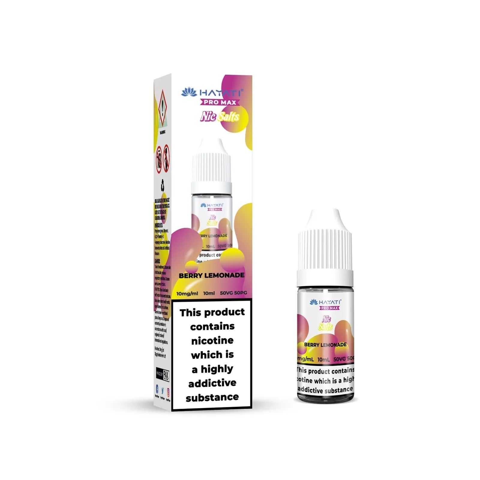 Berry Lemonade E-Liquid by Hayati Pro Max Nic Salts