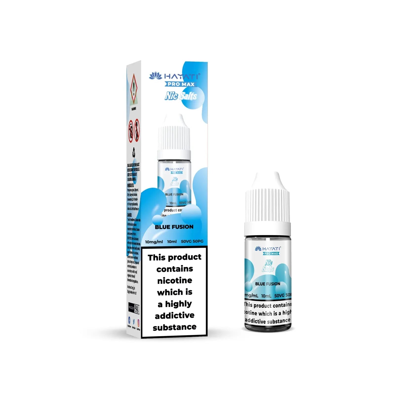 Blue Fusion E-Liquid by Hayati Pro Max Nic Salts
