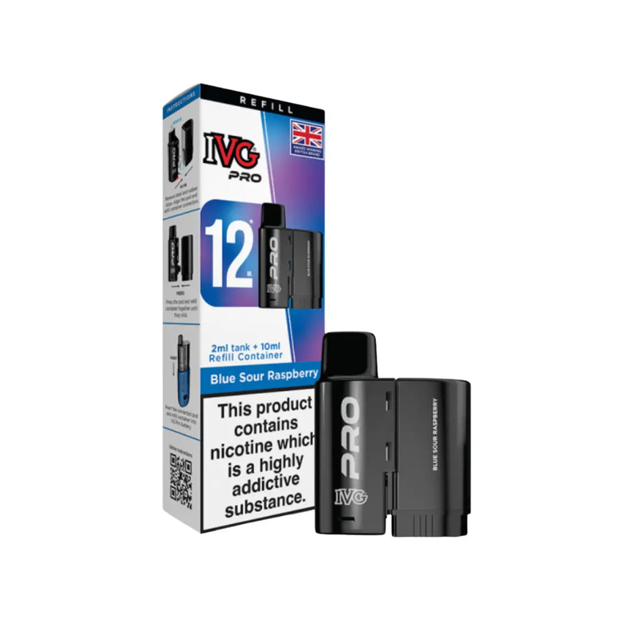 IVG Pro 12 Prefilled Pod  Blue Sour Raspberry