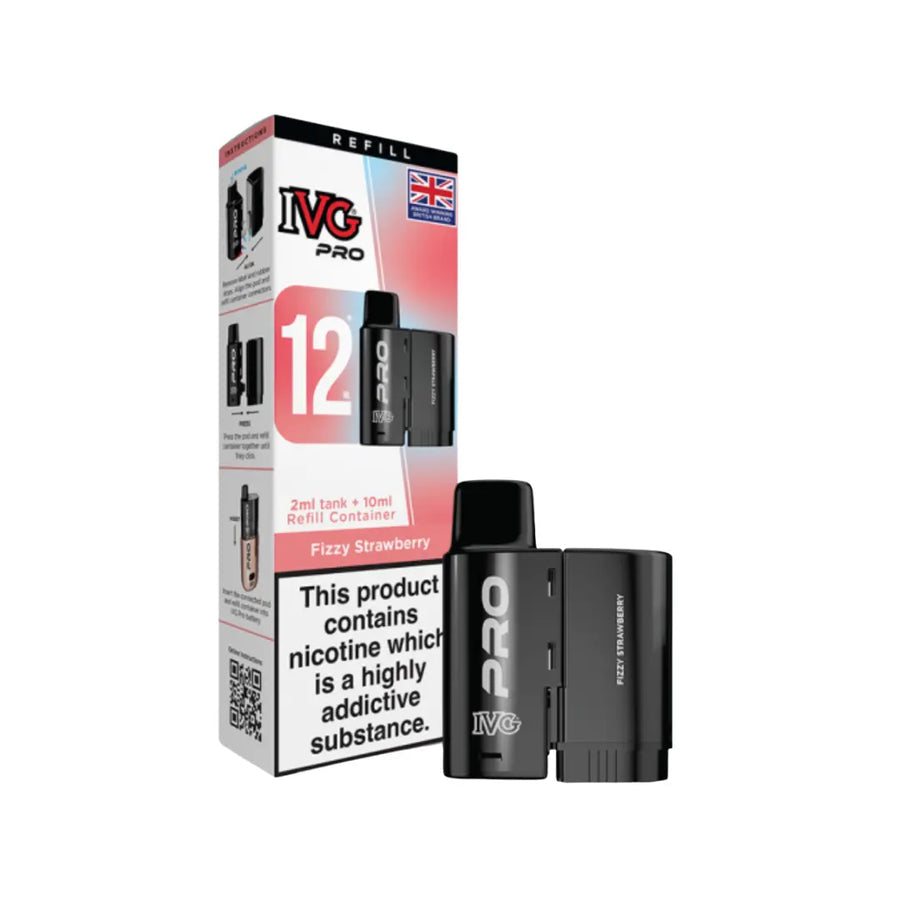 IVG Pro 12 Prefilled Pod  Fizzy Strawberry