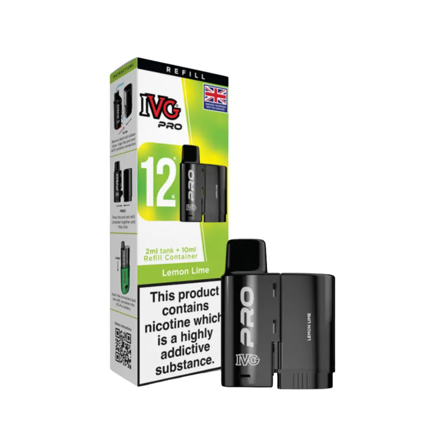 IVG Pro 12 Prefilled Pod  Lemon Lime