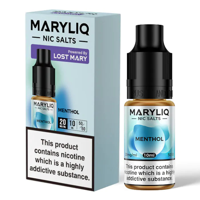 Lost Mary MaryLiq Menthol Nic Salt E-Liquid