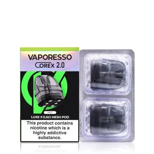 Vaporesso Luxe X Corex 2.0 Replacement Pods – Durable Pods for Luxe X