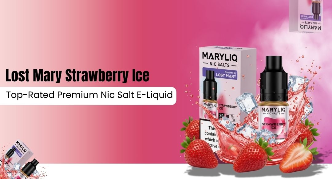 Lost Mary Strawberry Ice – Top-Rated Premium Nic Salt E-Liquid