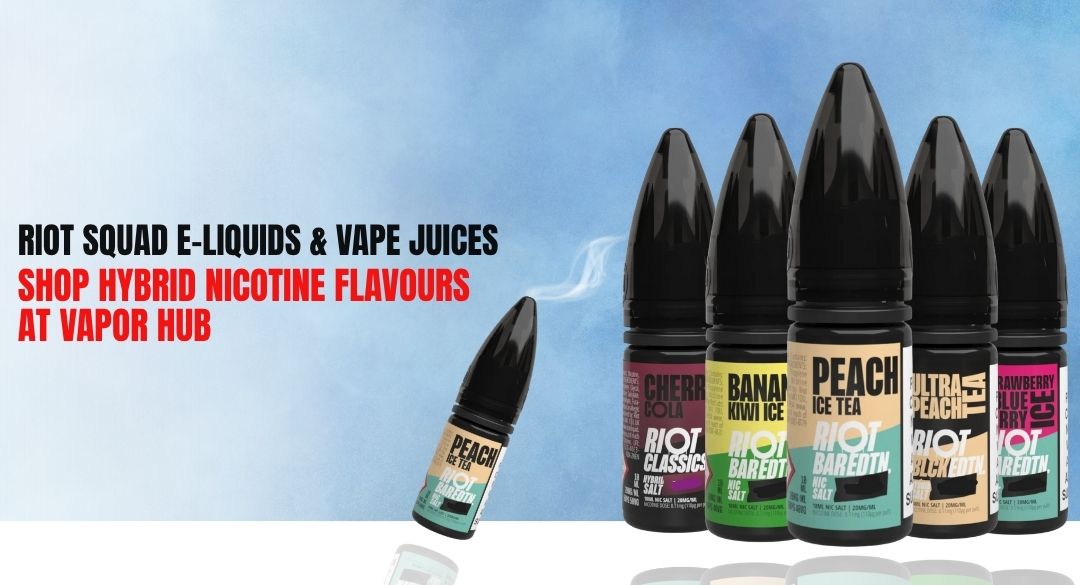 Riot Squad E-Liquids & Vape Juices  Shop Hybrid Nicotine Flavours at Vapor Hub