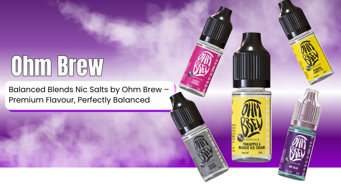 Ohm Brew Balanced Blends Nic Salts