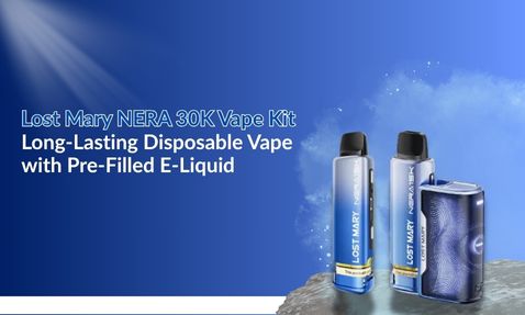 Lost Mary NERA 30K Vape Kit – Long-Lasting Disposable Vape with Pre-Filled E-Liquid