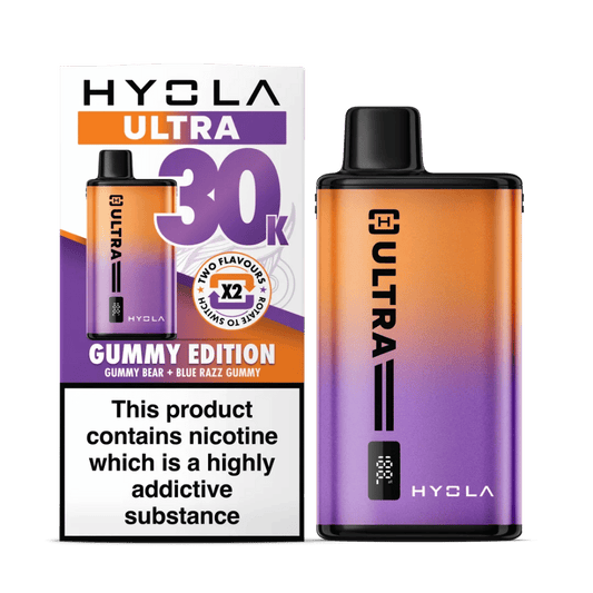 HYOLA ULTRA 30K PRE-FILLED POD VAPE KIT - Gummy Edition