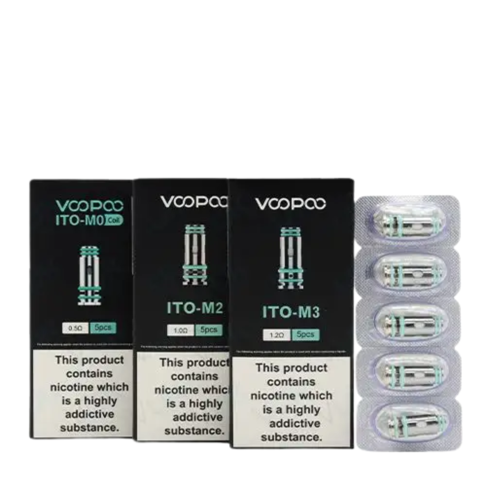 Voopoo Ito Replacement Coils (5 Pack)