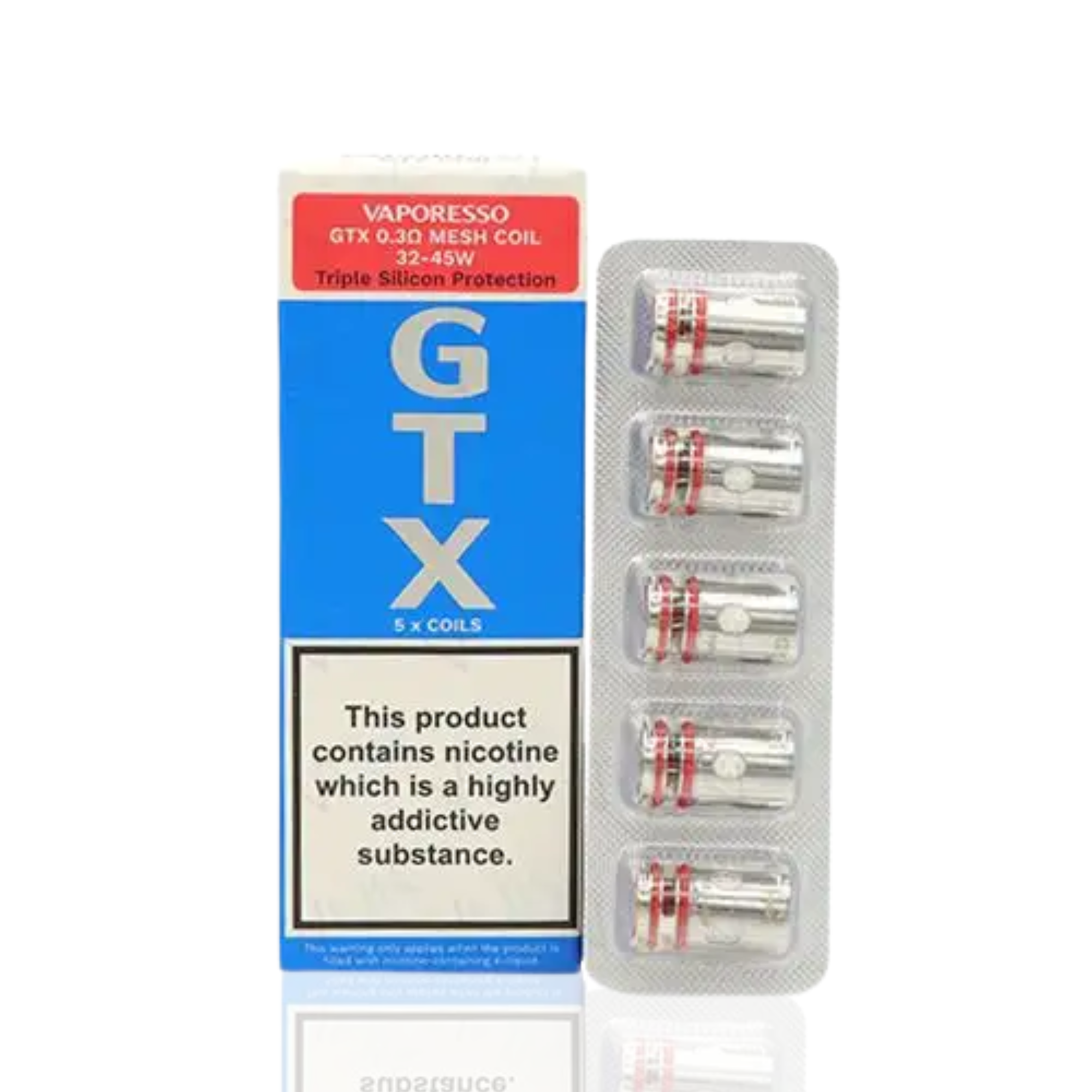 Vaporesso Gtx Replacement Coils (5 Pack)