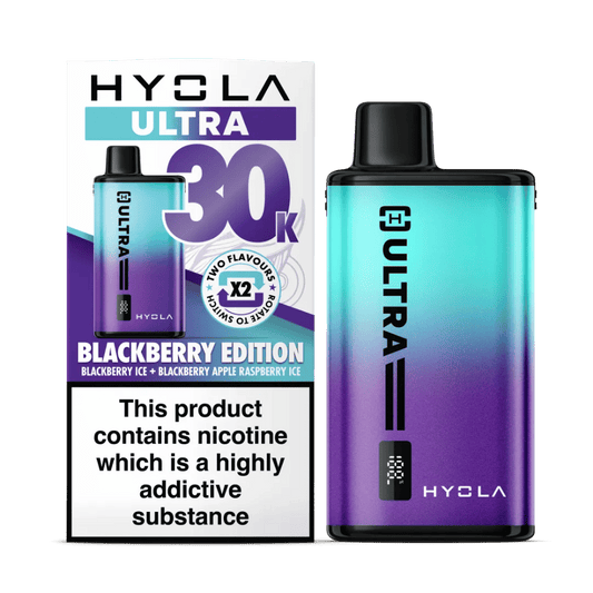 HYOLA ULTRA 30K PRE-FILLED POD VAPE KIT - Blackberry Edition