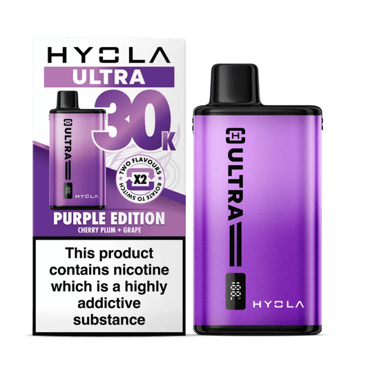 HYOLA ULTRA 30K PRE-FILLED POD VAPE KIT - Purple Edition