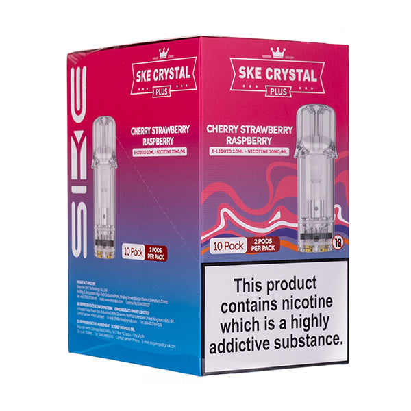 SKE Crystal Plus Prefilled Pods [Box of 10]