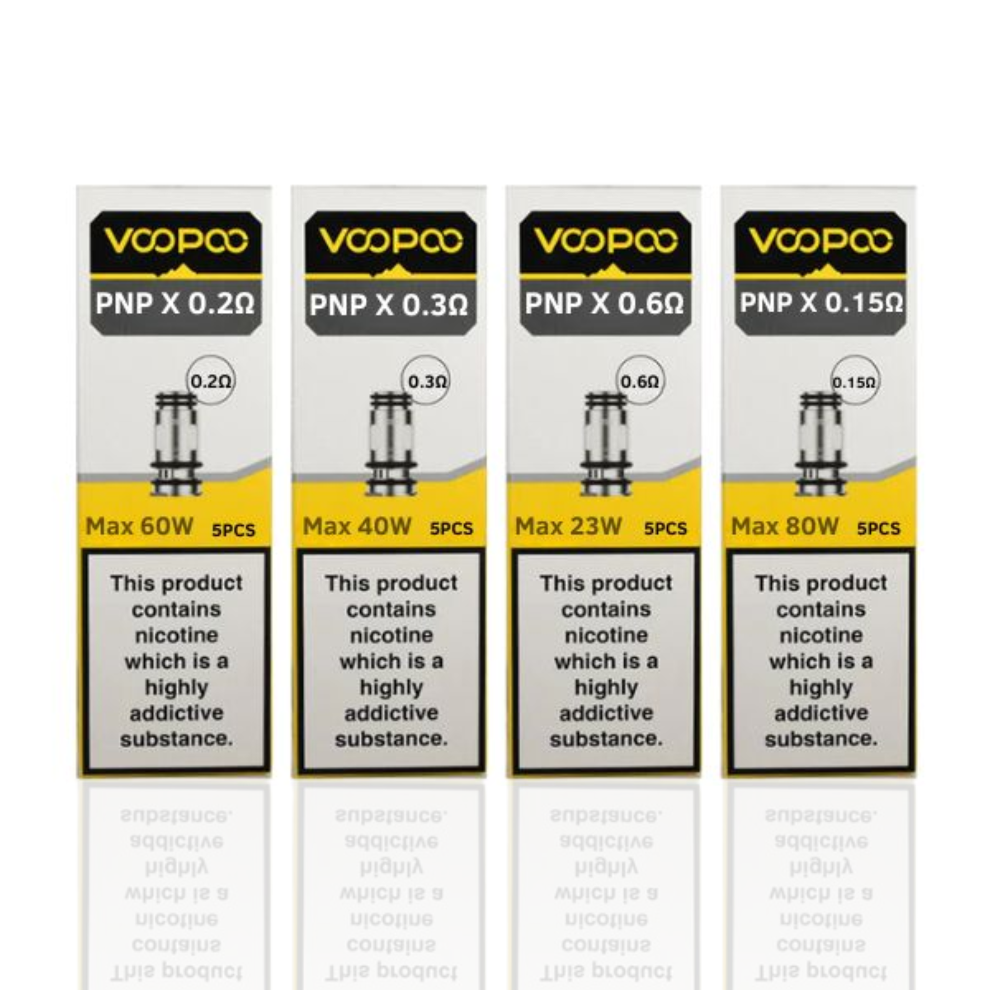 Voopoo Pnp X Replacement Coils (5 Pack)