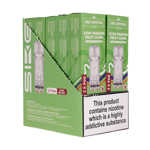 SKE Crystal Plus Prefilled Pods [Box of 10]