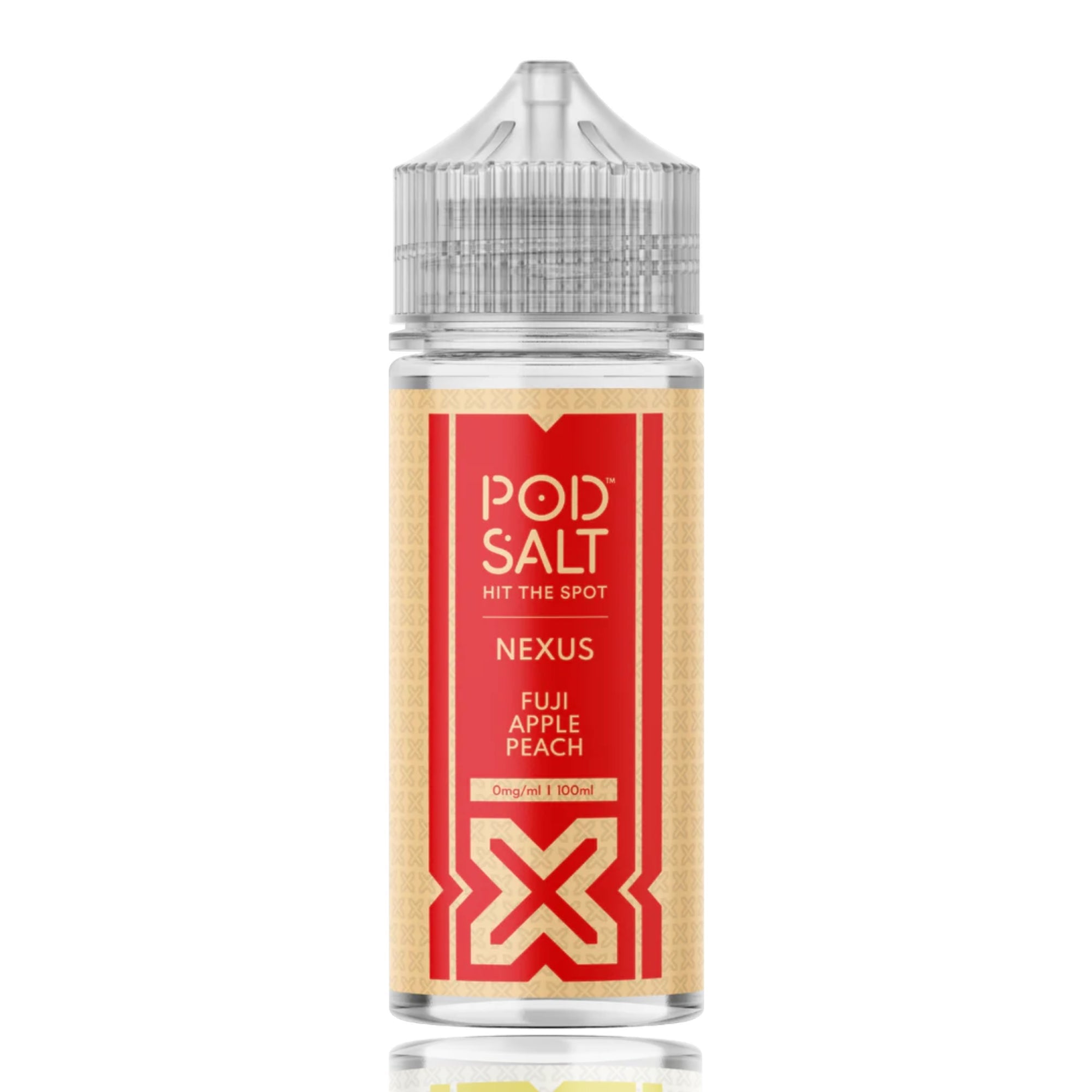 Fuji Apple Peach Shortfill E-Liquid by Pod Salt Nexus