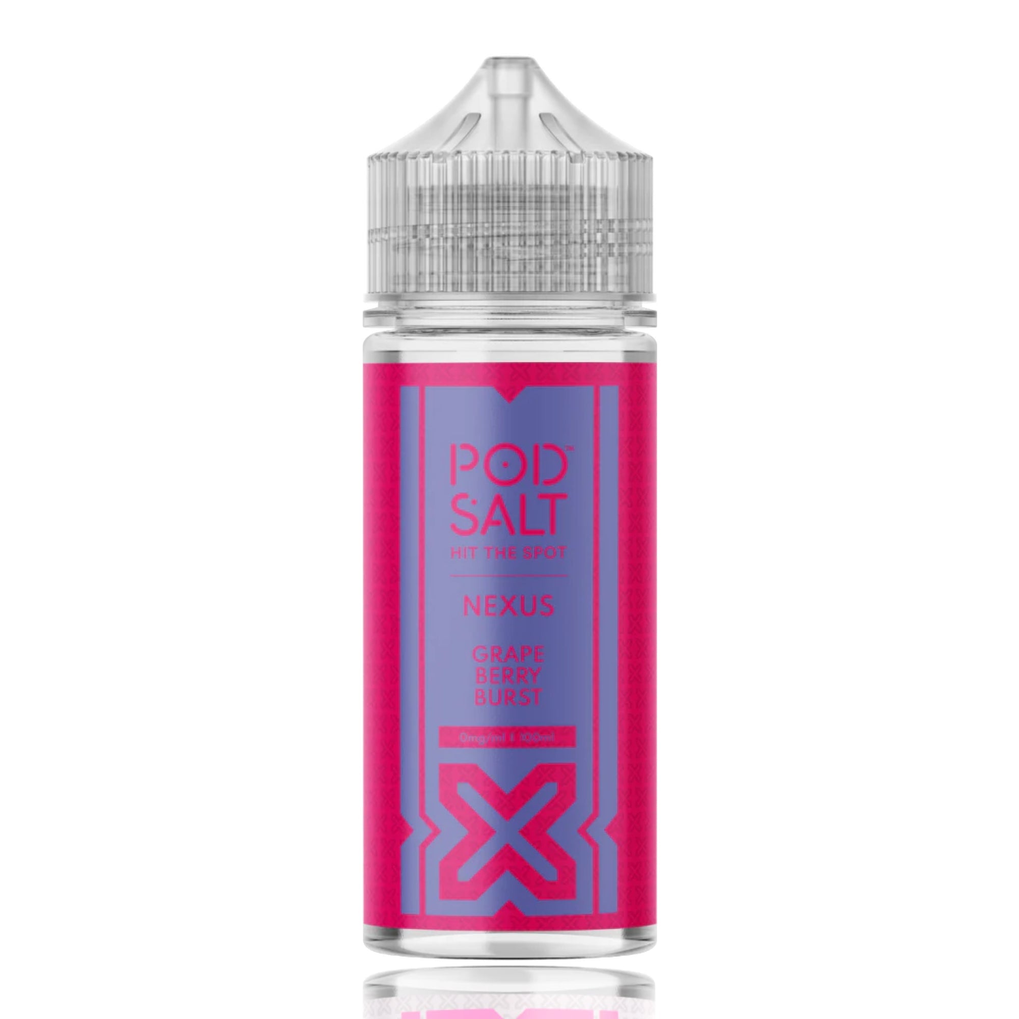 Grape Berry Burst Shortfill E-Liquid by Pod Salt Nexus