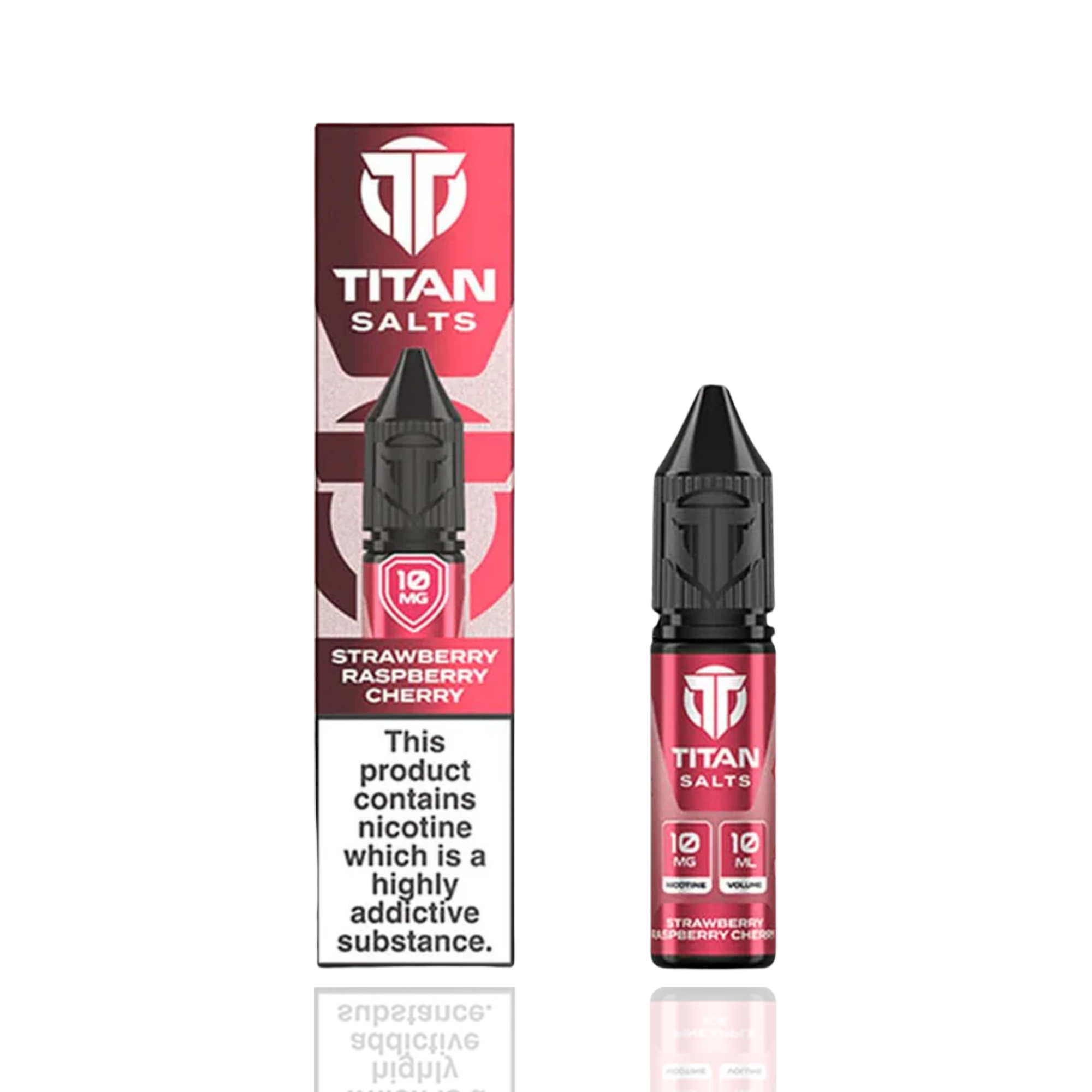 Strawberry Raspberry Cherry Nic Salt E-Liquid by Titan Salts