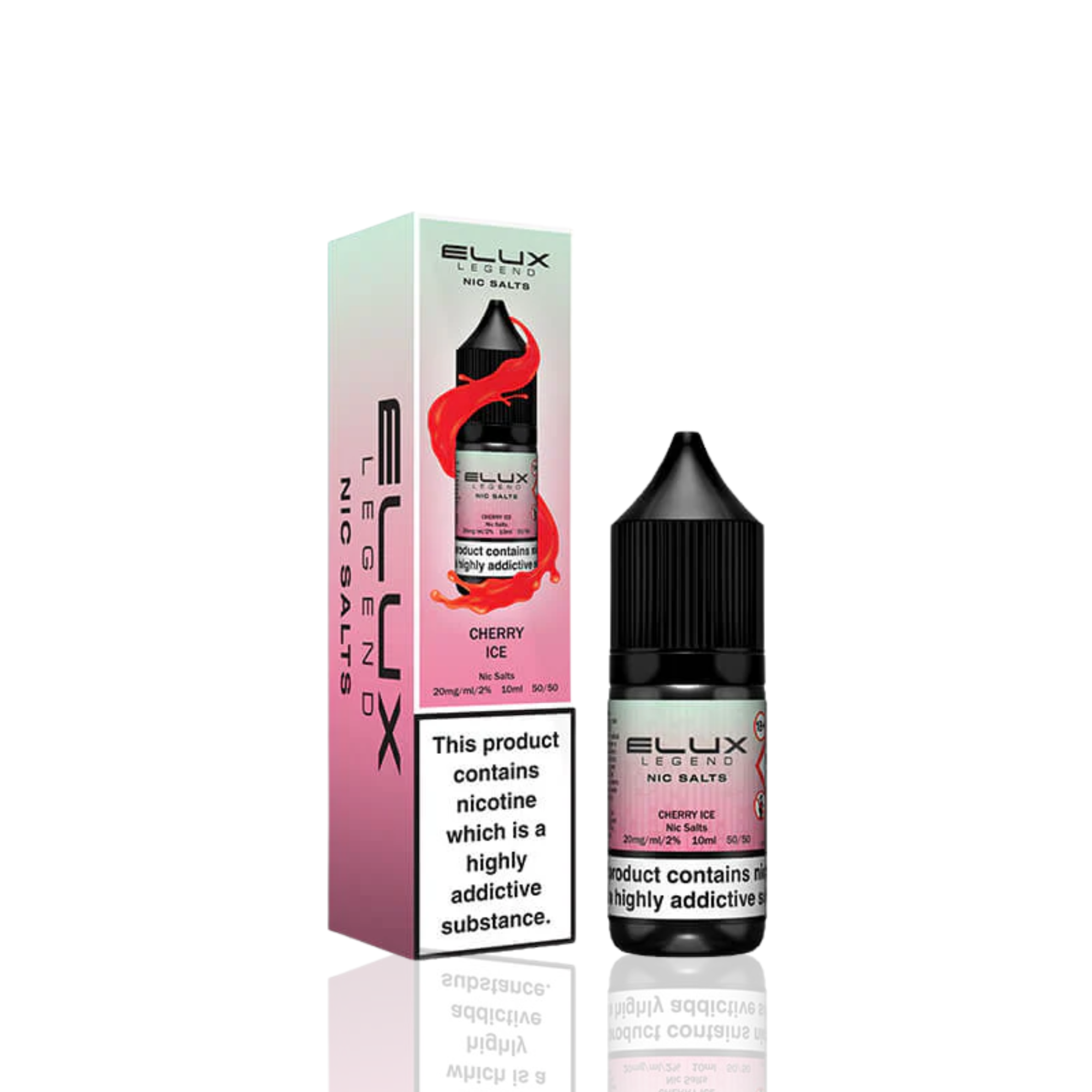 Elux Legend Cherry Ice Nic Salt Vape Juice
