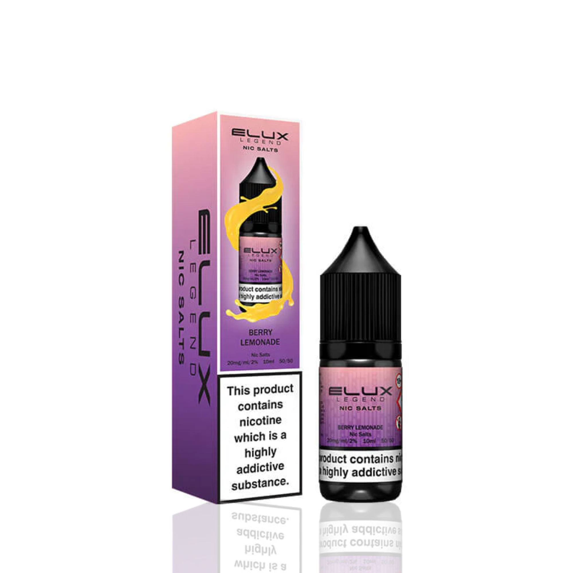 Elux Legend Berry Lemonade Nic Salt Vape Juice