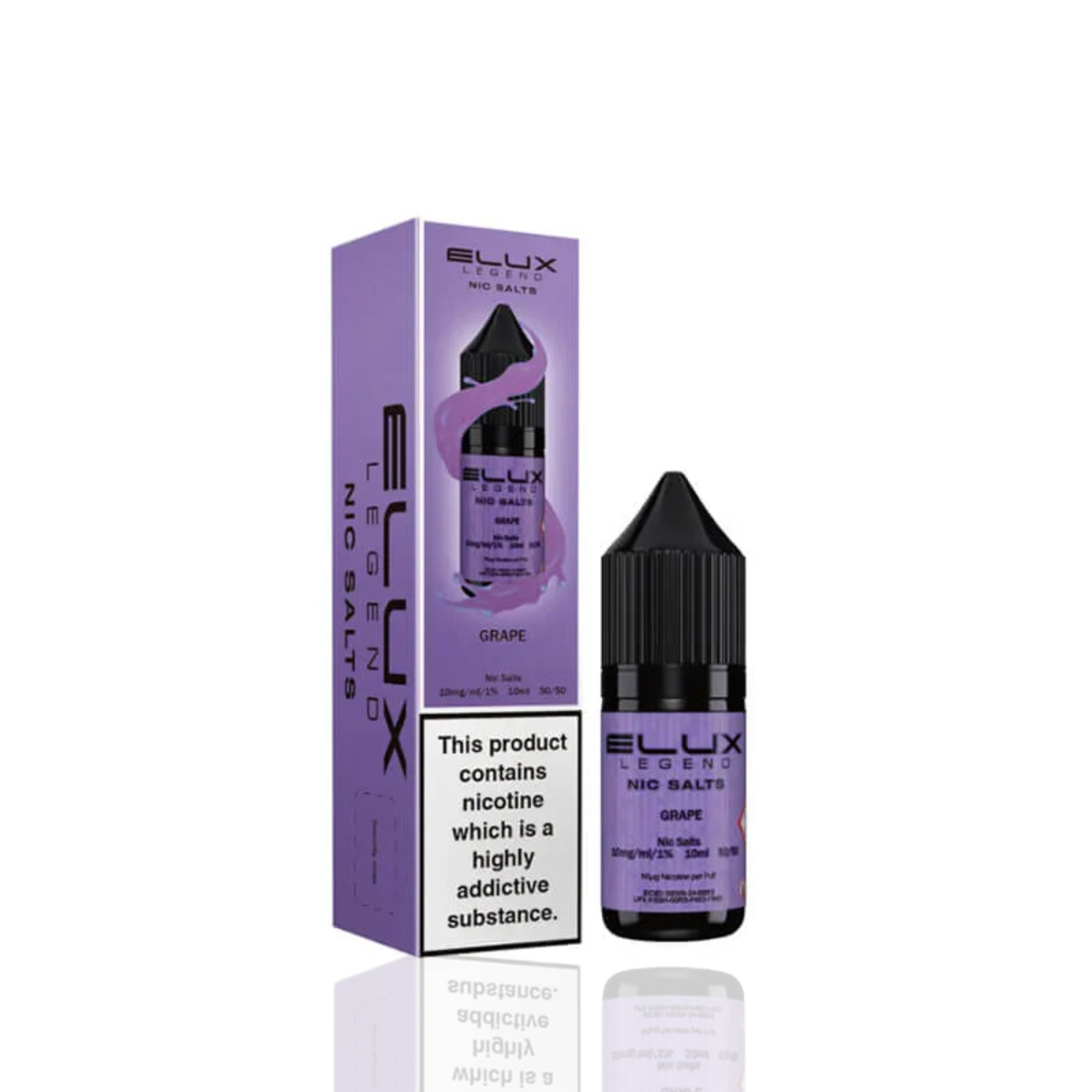 Elux Legend Grape Nic Salt E-Liquid