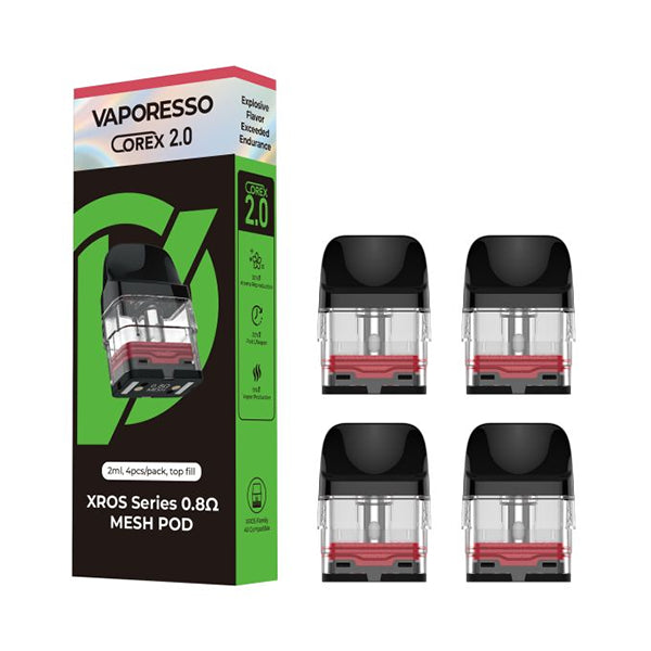 Vaporesso Xros Corex 2.0 Replacement Pods – High-Quality Pods for Xros
