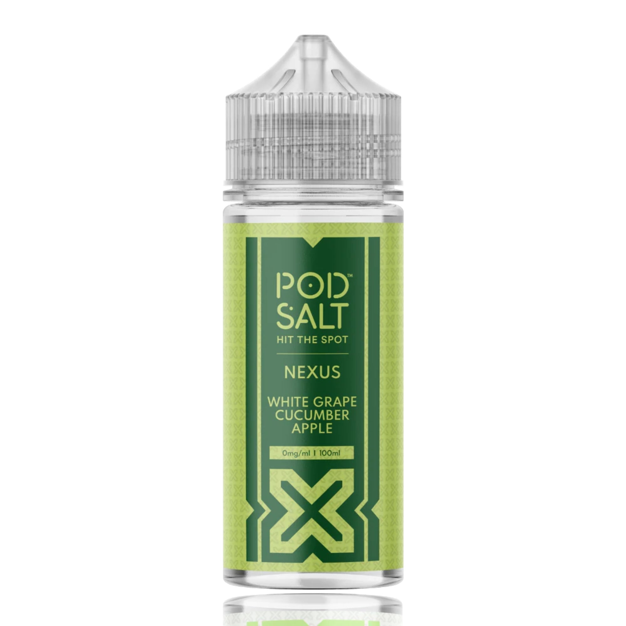 White Grape Cucumber Apple Shortfill E-Liquid by Pod Salt Nexus