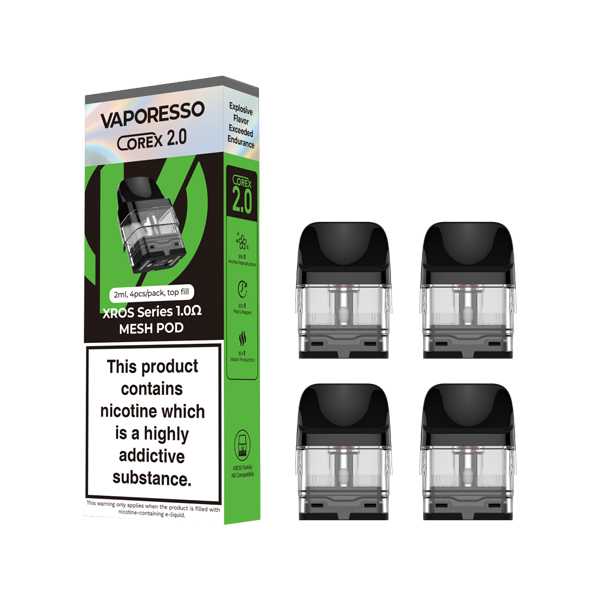 Vaporesso Xros Corex 2.0 Replacement Pods – High-Quality Pods for Xros