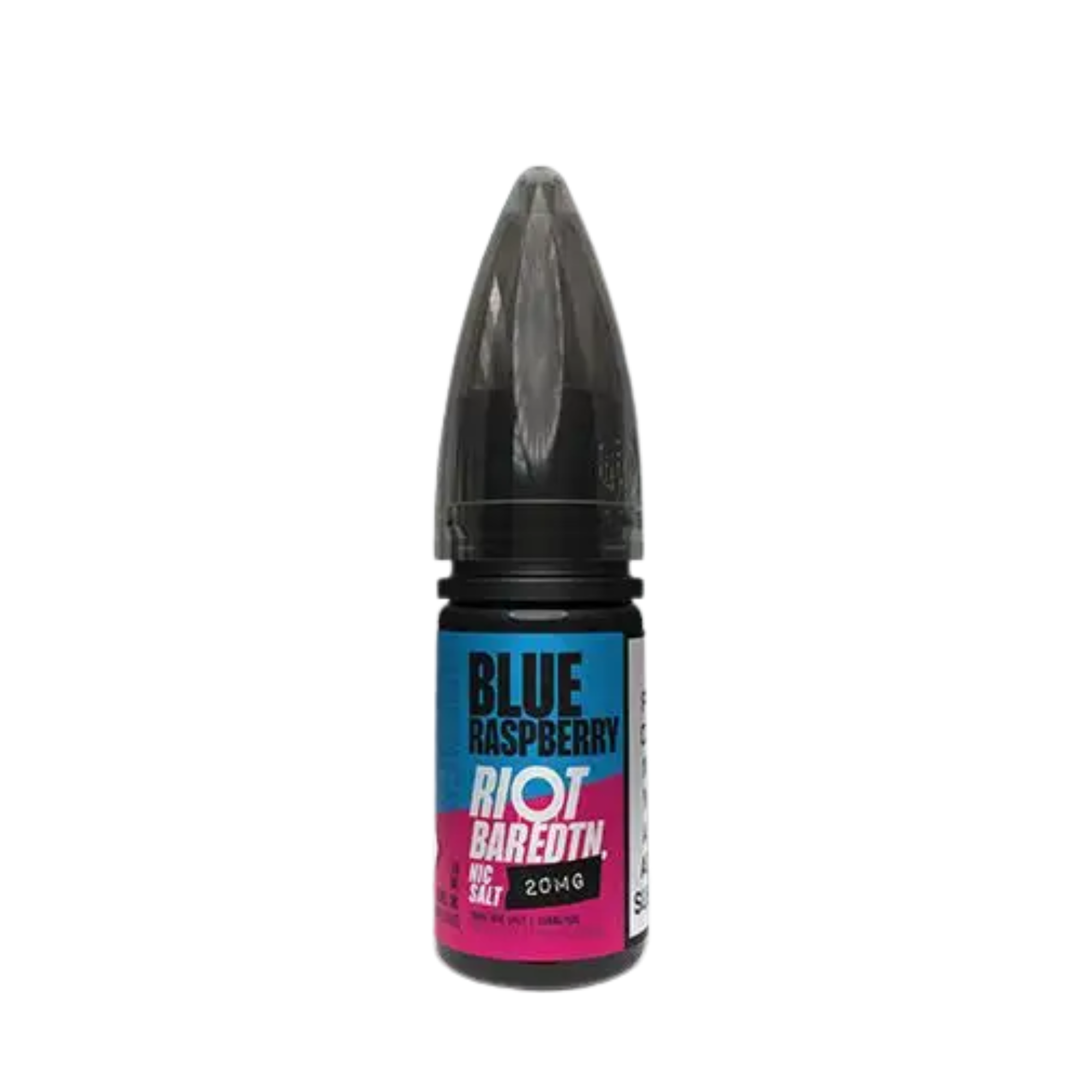 Riot BAR Blue Raspberry Nic Salt 10mg Balanced MTL Vape Juice