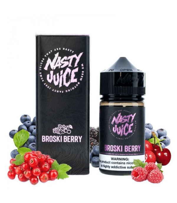 Broski Berry Nasty Juice 50ml y Nicokit Gratis 600x686 1