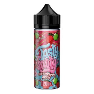 Tasty Fruity Strawberry Apple Eliquid 100ml Shortfill bottle