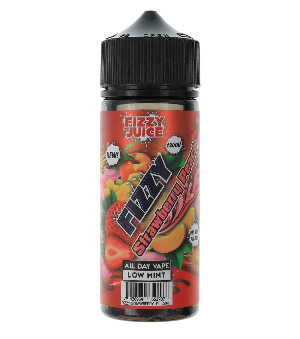 Strawberry Peach by Fizzy E Liquid  100ml Short Fill