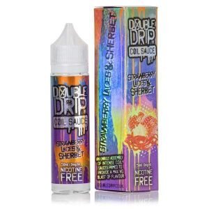 strawberry laces sherbet by double drip coil sauce