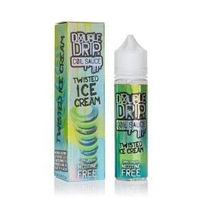 twisted ice cream by double drip coil sauce