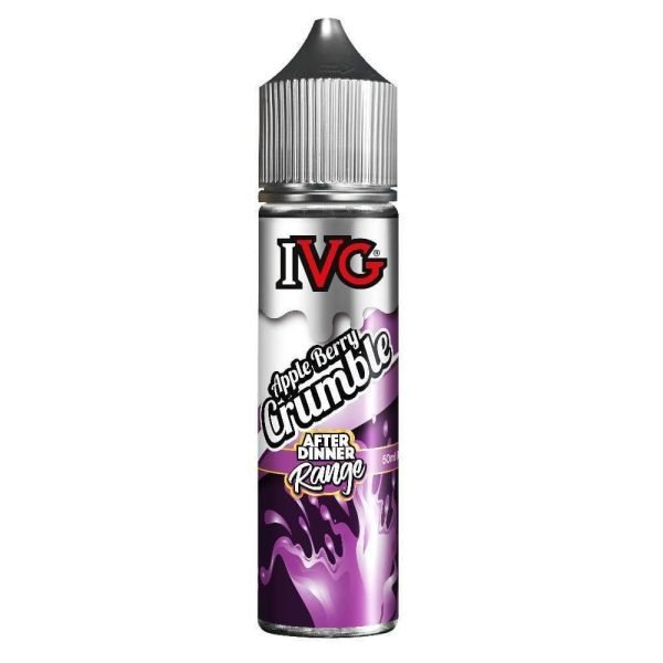 e liquid i vg after dinner apple berry crumble