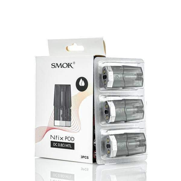 pod smok nfix replacement pods pack of 3 0 8ohm dc mtl
