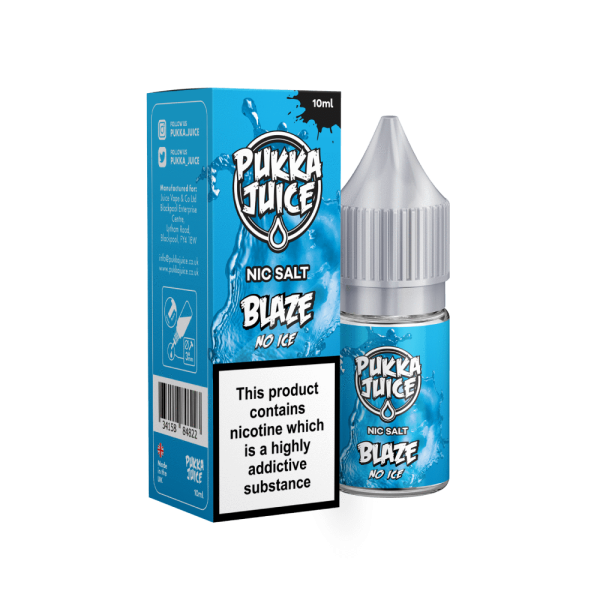 Pukka Juice Blaze No ICE Nic Salt