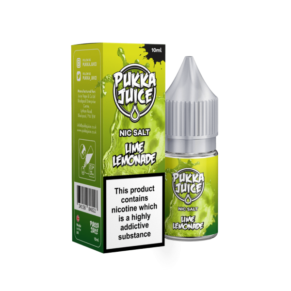 Pukka Juice Lime Lemonade Nic Salt